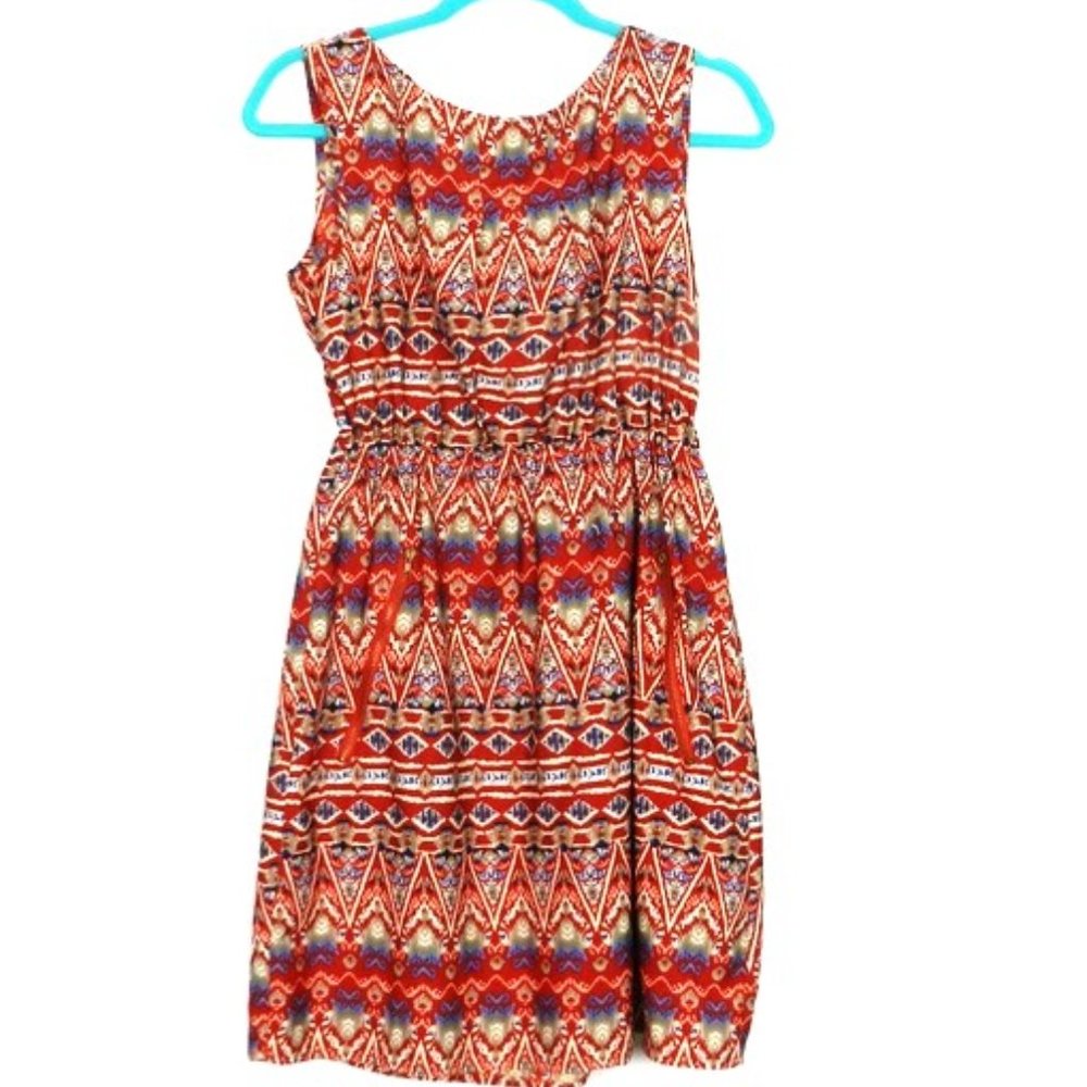 Speed Control Multi Color Shift Dress Size M